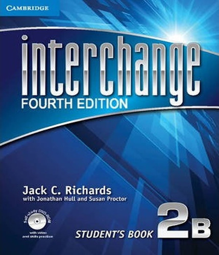 Interchange 2b   Student´s Book With Online Self Study Dvd, De Richards, Jack C.. Editora Cambridge, Capa Mole Em Inglês