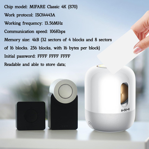 Tarjetas Inteligentes Rfid Mifare Classic 4k Tarjetas Rfid I