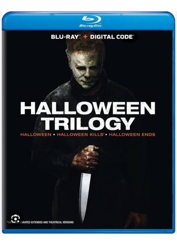 Halloween Ultima Trilogía En Discos Bluray Alta Definición 