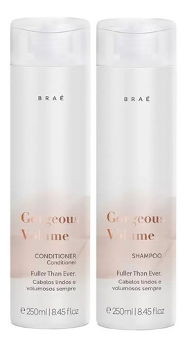 Braé - Gorgeous Volume - Shampoo E Condicionador