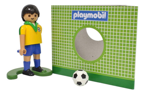 Playmobil Esportes Seleçoes Fifa Jogador Brasil 4799