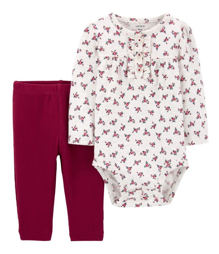 Conjunto 2 Piezas  Niña  Carters Body  Leggings