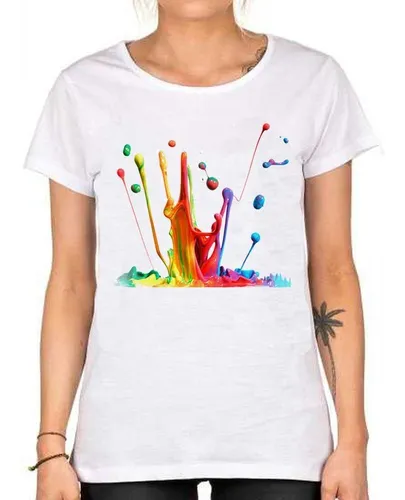 Como pintar online una remera blanca