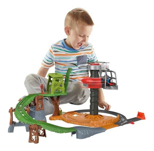 Thomas E Friends Pista Resgate Do Tigre - Gxh06 - Mattel