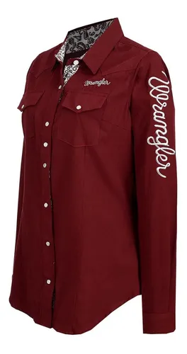 Camisas wrangler sales mujer