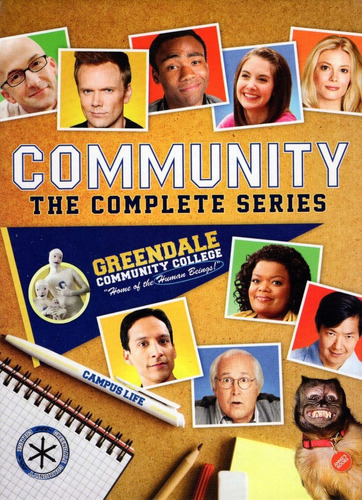 Community Serie Completa Temporada 1 - 6 Boxset Dvd