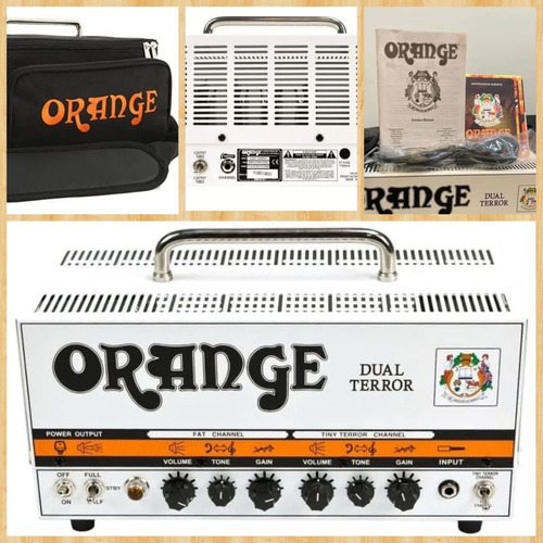 Promoção Cabeçote Orange Dual Terror E Bag Amplif Valvulado