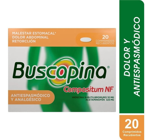 Buscapina Co. N.f. Comprimidos - Unidad a $1917