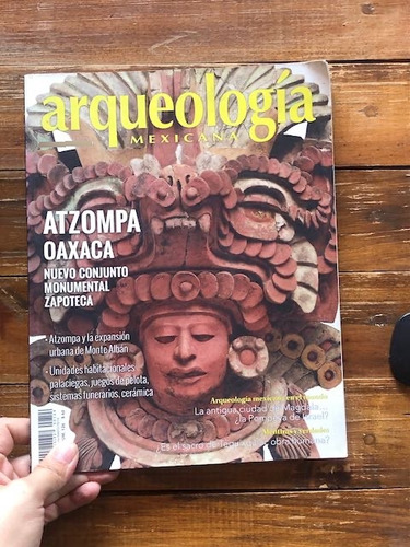Atzompa Oaxaca. Monumental Zapoteca.  Revista Arqueología.