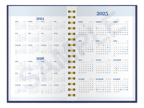 Agenda Semanal 2025 Notebook Portada Lila