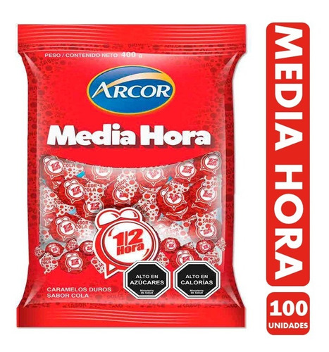 Caramelo Media Hora (bolsa Con 100 Unidades)