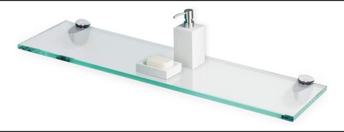 Kit De Estantería Flotante De Vidrio Y Espejo De Vidrio Fabu
