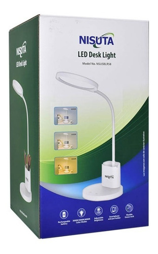 Imagen 8 de 8 de Lampara Luz Led, Flexible, Color Regulable, Bat. Recargable