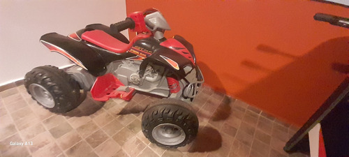Cuatriciclo Niño Eléctrico, Batería 12v, C/ Casco De Regalo (Usado)