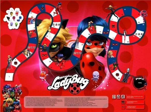 Ladybug Juego Lona Miraculous Tikki Cat Noir Adrien Marinett | Envío gratis Ladybug Juego Lona Miraculous Tikki Cat Noir Adrien Marinett | Envío gratis