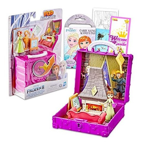 Disney Frozen Pop Adventures Playset Para Niñas  Paquete Co