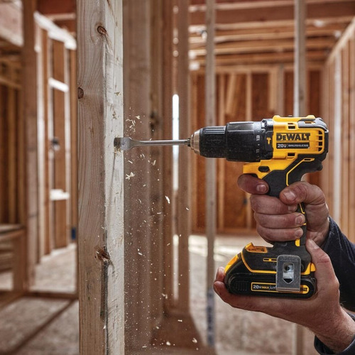 Taladro Percutor 1/2 20v S/carbones Atomic Dcd709d2 Dewalt