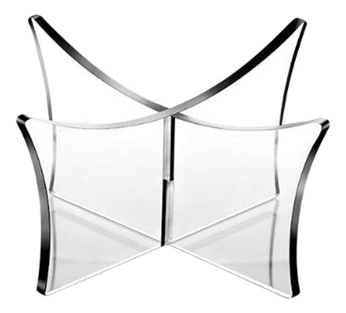 Cubo De Soporte De Baloncesto Acrílico 10x Ensamble El