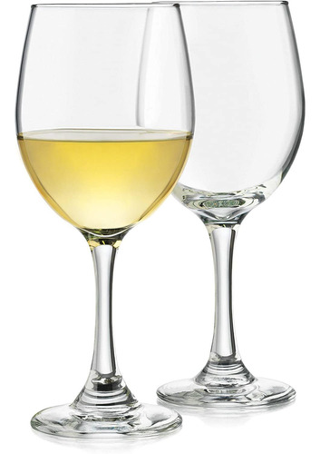 Libbey Copas Clásicas De Vino Blanco, 14 Onzas, Juego De 4