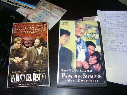 Pelicula Vhs Robin Williams.papa Por Siempre Mrs Doubtfire