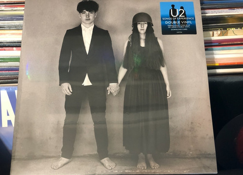 U2 Songs Of Experience Double Vinyl Translucent Cyan Blue Lp