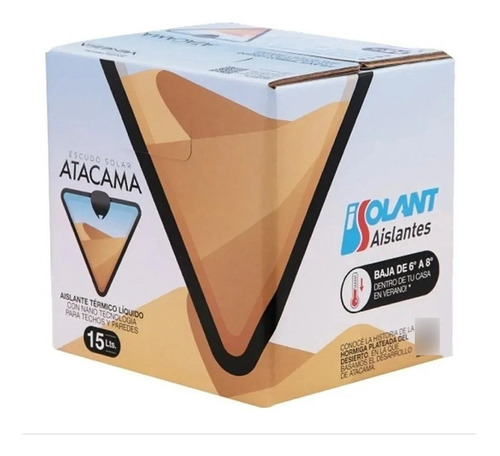 Isolant Atacama X 15 Litros Aislante Térmico Líquido Caja 