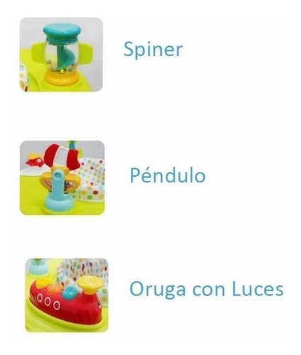 Centro De Actividades Mesa Bebe Escritorio Prinsel 3 En 1