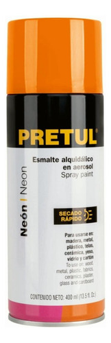 Pretul Paf-na-p, Pintura Aerosol, Fluorescente, Naranja