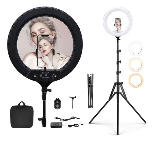 Anillo De Luz Led Para Selfie De 18 Pulgadas Con Soporte De 