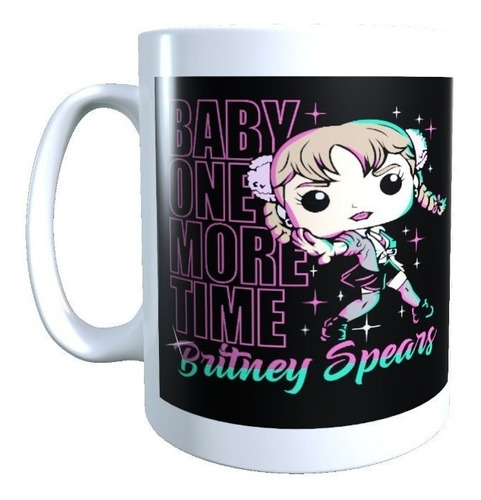 Tazon Con Diseño Britney Spears Baby One More Time Pop