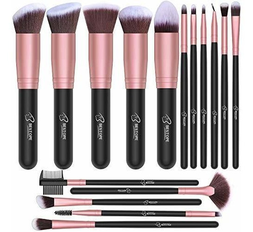 Bestope Makeup Brushes Juego De Brochas De Maquillaje De 16 