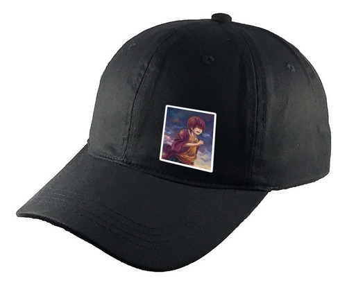 Gorra Clasica Algodón Negra Gintama Rr110