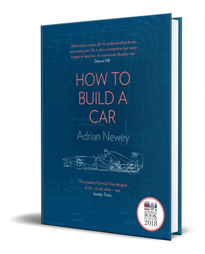 Libro How To Build A Car [  Adrian Newey ] Original 