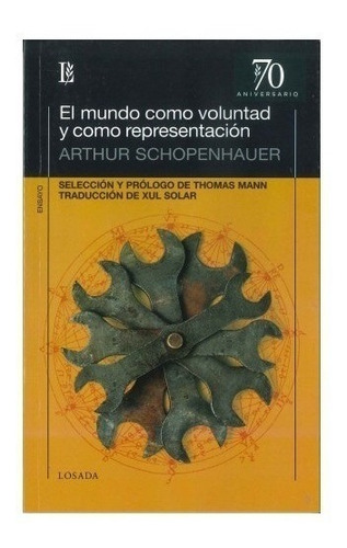 Libro El Mundo Como Voluntad Y Representacion De Arthur Scho