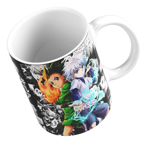 Taza Mug 11oz Anime Manga Gon Freecss Killua Hunter X Hunter