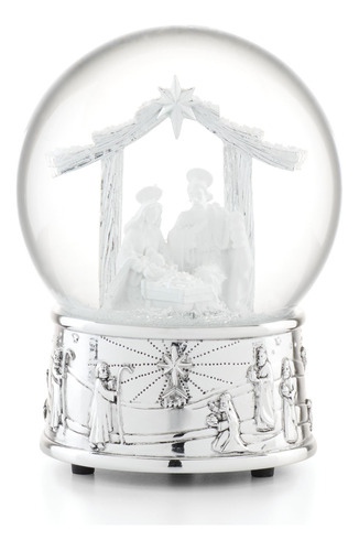Reed & Barton  Nativity Musical Snow Globe