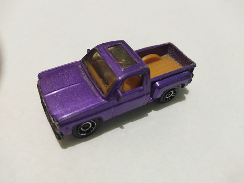  Matchbox Chevy Stepside Pickup  Metallic Purple 2011