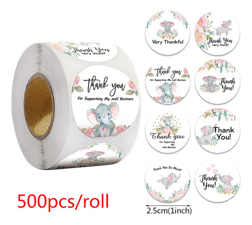 Pegatinas De Agradecimiento, Regalo, Regalo
