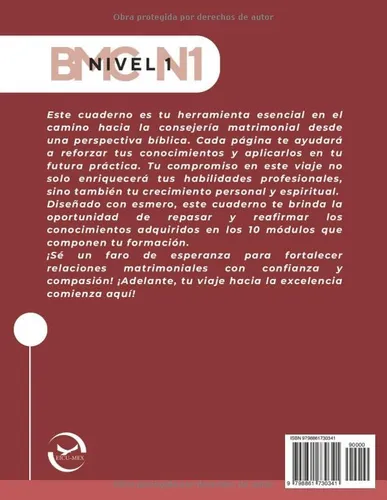 Consejeria Cristiana De Pareja Nivel 1 Cuaderno De Trabajo |
