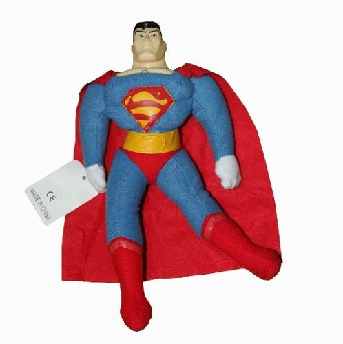 Muñeco Superman 26 Cm Felpa Juguete Hombre De Acero Z18