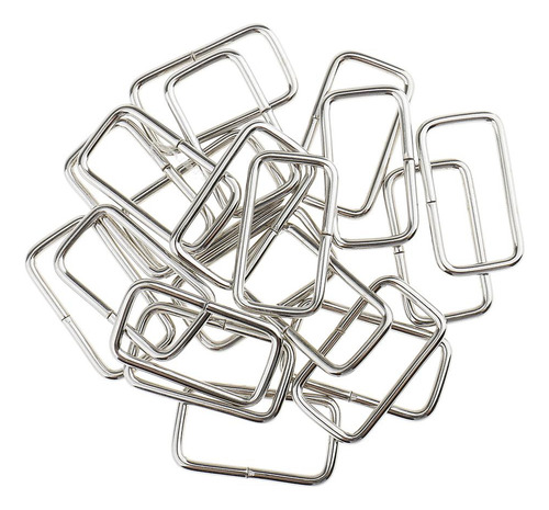 Juego Duradero De 80 Conectores De Hebilla De Metal Para