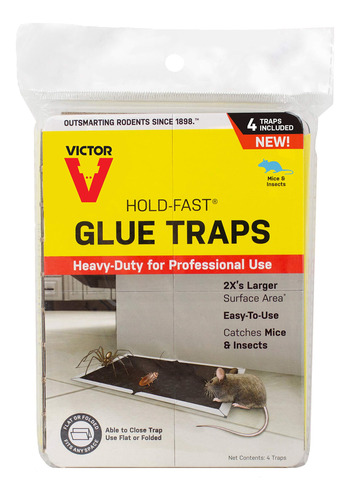 Victor M668 Hold-fast - Trampas De Pegamento Para Raton, Col