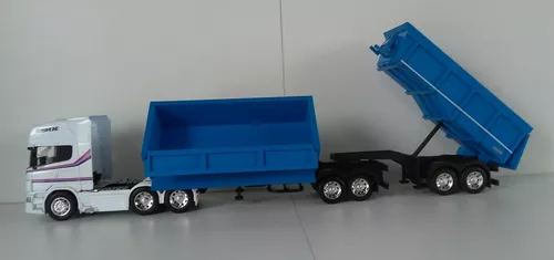 Scania + Bitrem em miniatura  Com certeza essa será a miniatura