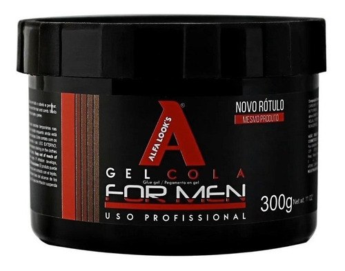 Gel Cola Alfa Look's - Caixa Com 24 Unidades De 300gr 