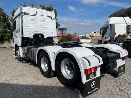 Mb Axor 2544 Teto Alto U.dono ,bx Km Revisado Impecavel
