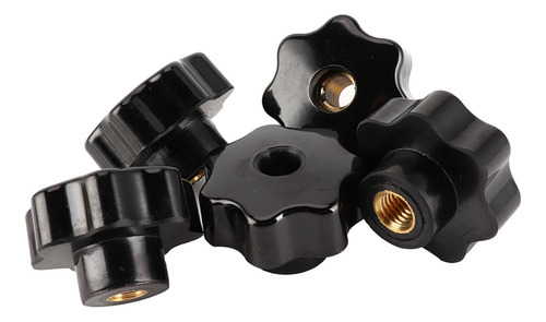 Equipo Industrial De Perilla Sujeción Rosca Hembra 5 Piezas