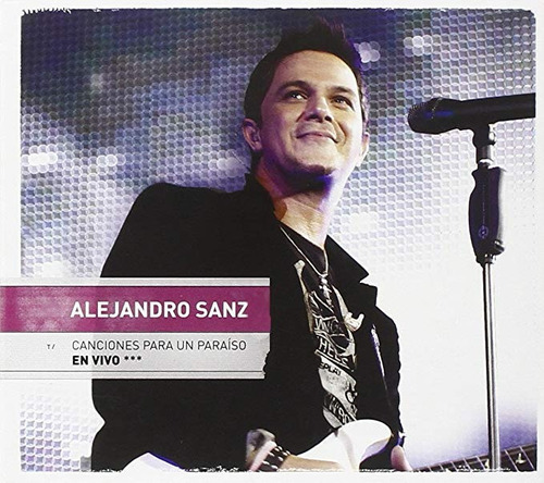 Alejandro Sanz Canciones Para Un Paraiso En Vivo Cd Dvd