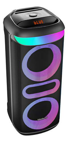 Parlante Karaoke Master-g Mgzeus Bluetooth 5.3 8inx2 Tws Rgb