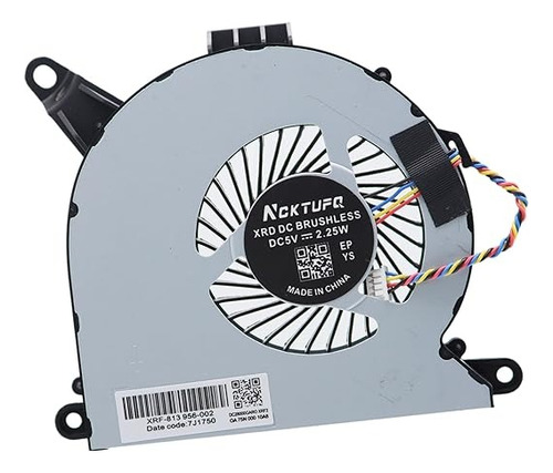 Ventilador Intel Nuc10 Nuc10i3fnh Nuc10i5fnh Ns65b01 Negro