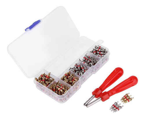 242pcs Universal Car Aire Acondicionado R134a Núcleos De Vál
